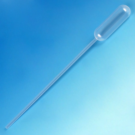 Globe Scientific Transfer Pipet, 4.5mL, 155mm, Narrow Stem, PK500 136030-s01